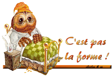 Fait mal la fesse et rend au pas et le dessous du dos